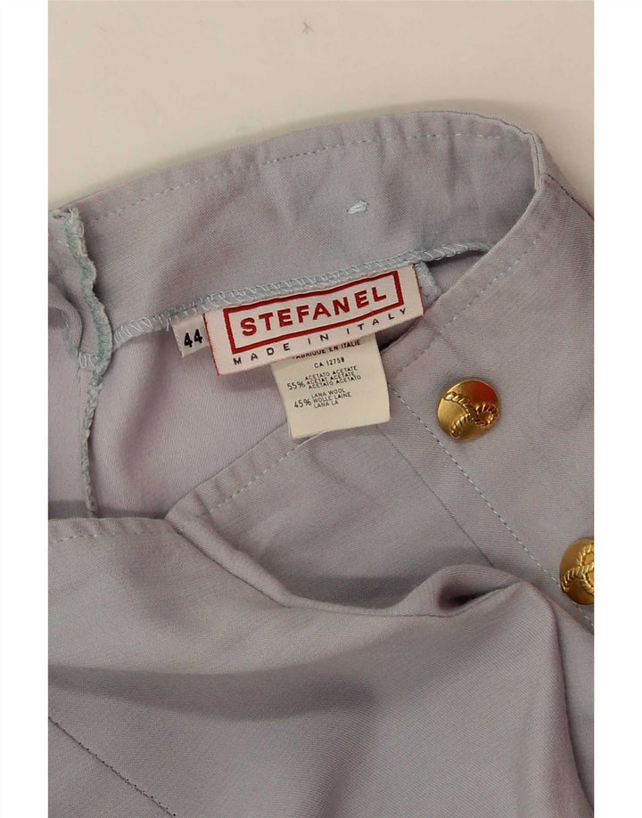 Stefanel Damedragt med 2 knap IT 44 Medium W22 L25 Grå Acetat