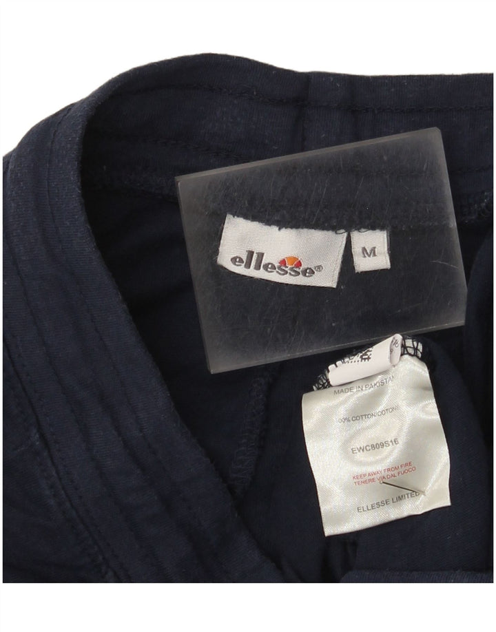 Ellesse Dame træningsdragt Bukser UK 14 Medium Navy Blue Bomuld