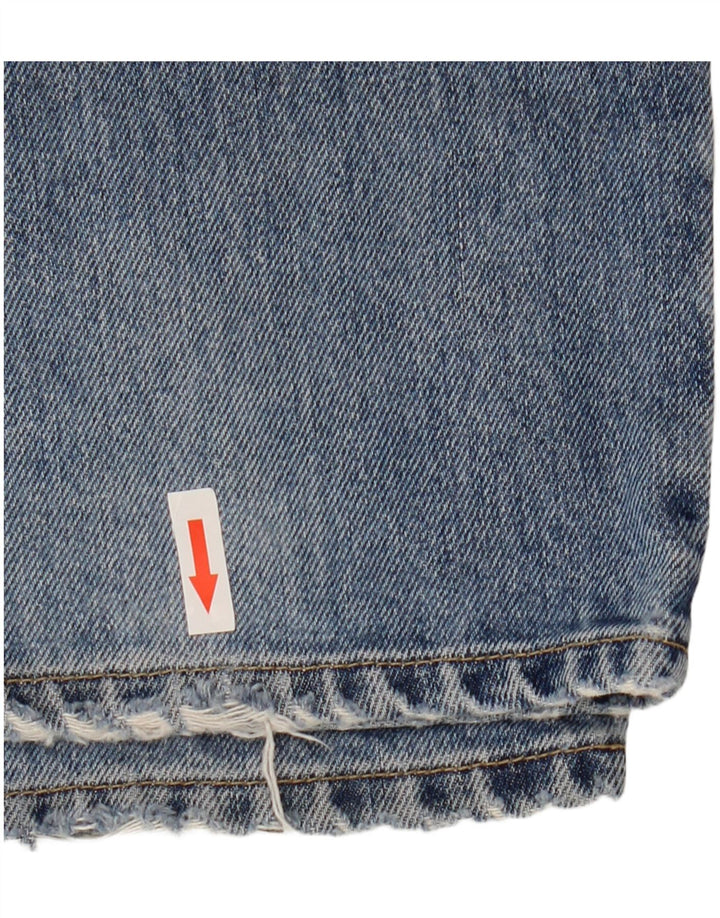Rifle Herre Straight Jeans W34 L34 Blå Bomuld