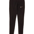 Nike Dame Dri Fit Leggings UK 6 XS Sort Polyester