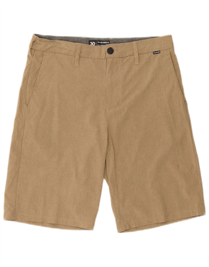 Hurley Herre Chino Shorts W30 Medium Beige Polyester