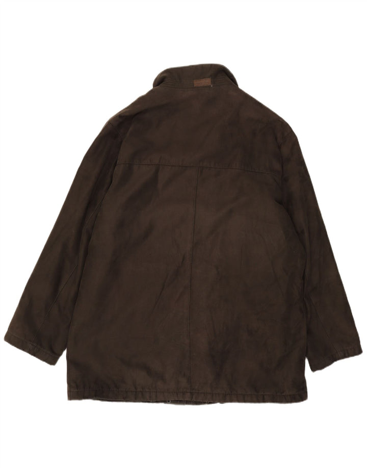 Bugatti Herre Windbreaker Coat UK 44 2XL Khaki Polyester