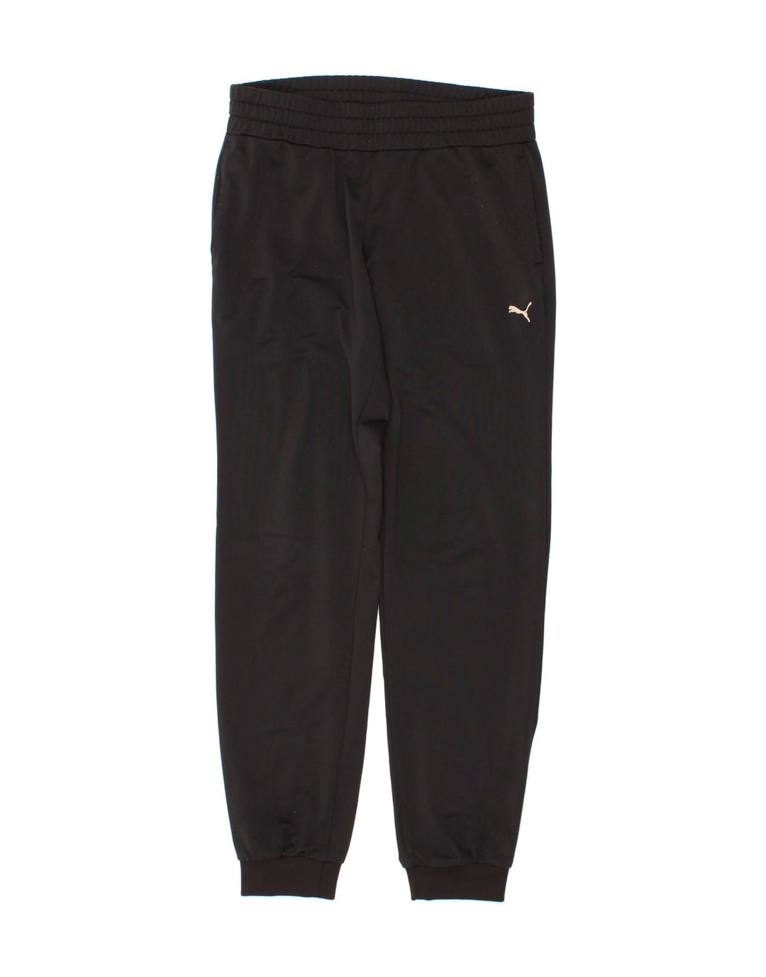 PUMA Womens Tracksuit Trousers Joggers UK 10 Small Black Polyester Vintage Puma and Second-Hand Puma from Messina Hembry 