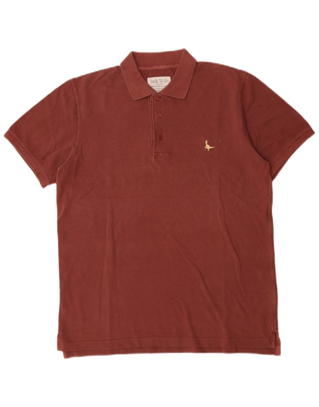 Jack Wills herre poloshirt mellem brun bomuld
