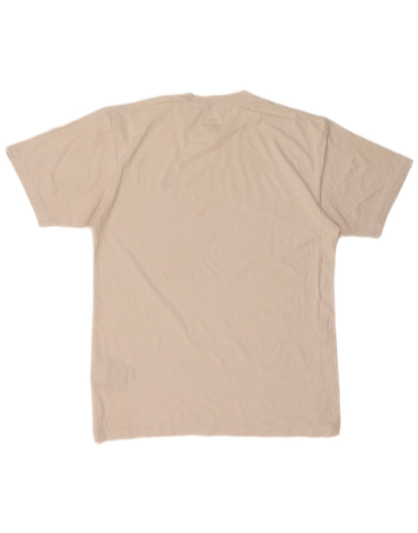 VANS Mens Classic Fit T-Shirt Top Medium White