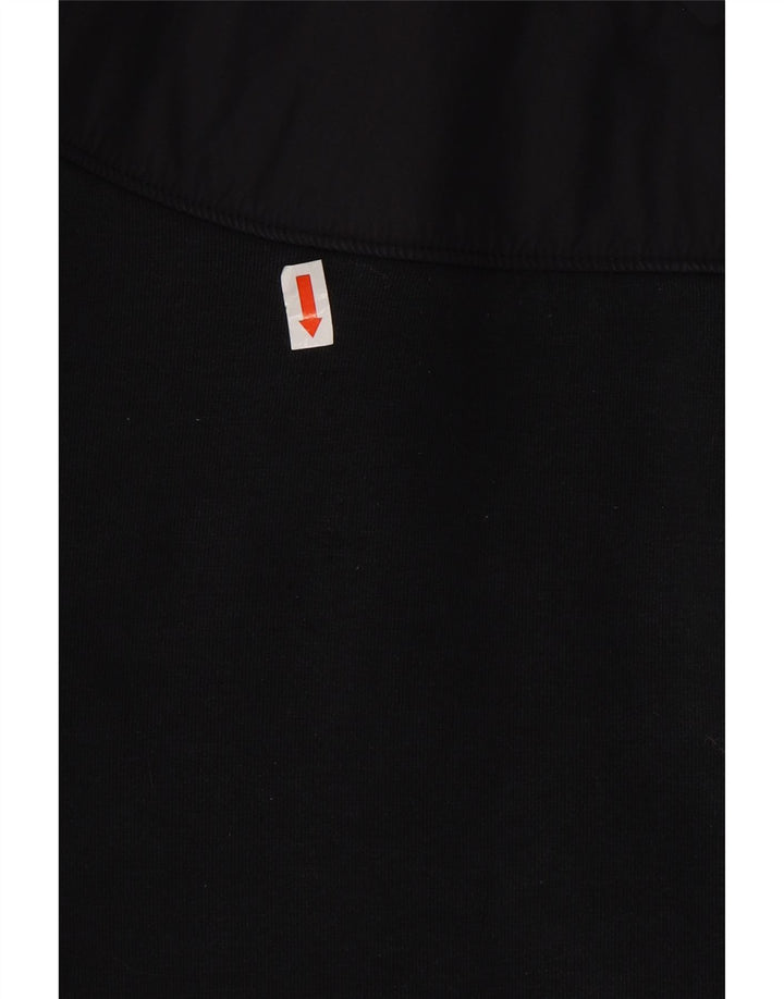 NIKE hættetrøje med lynlås til mænd mellem sort bomuld