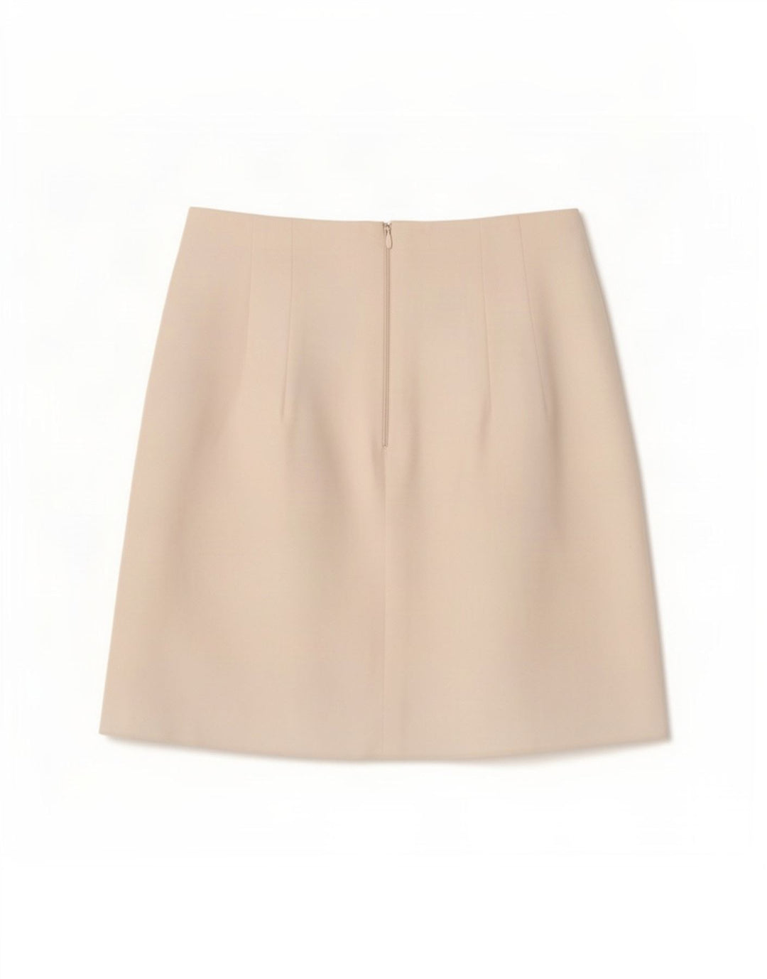 Zara Dame Mini-nederdel XS W24 Hvid