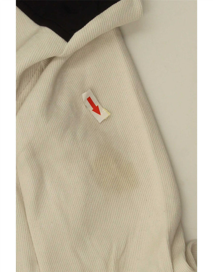Ralph Lauren Womens Crop træningsdragt topjakke UK 10 Small White Colourblock