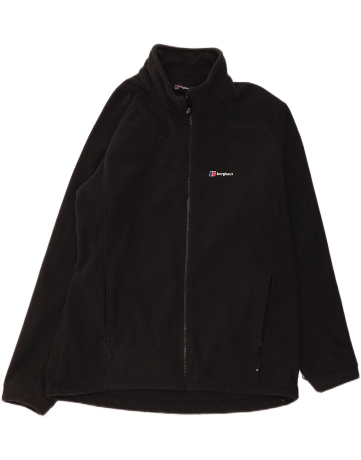Berghaus Herre Fleecejakke UK 44 2XL Sort Polyester
