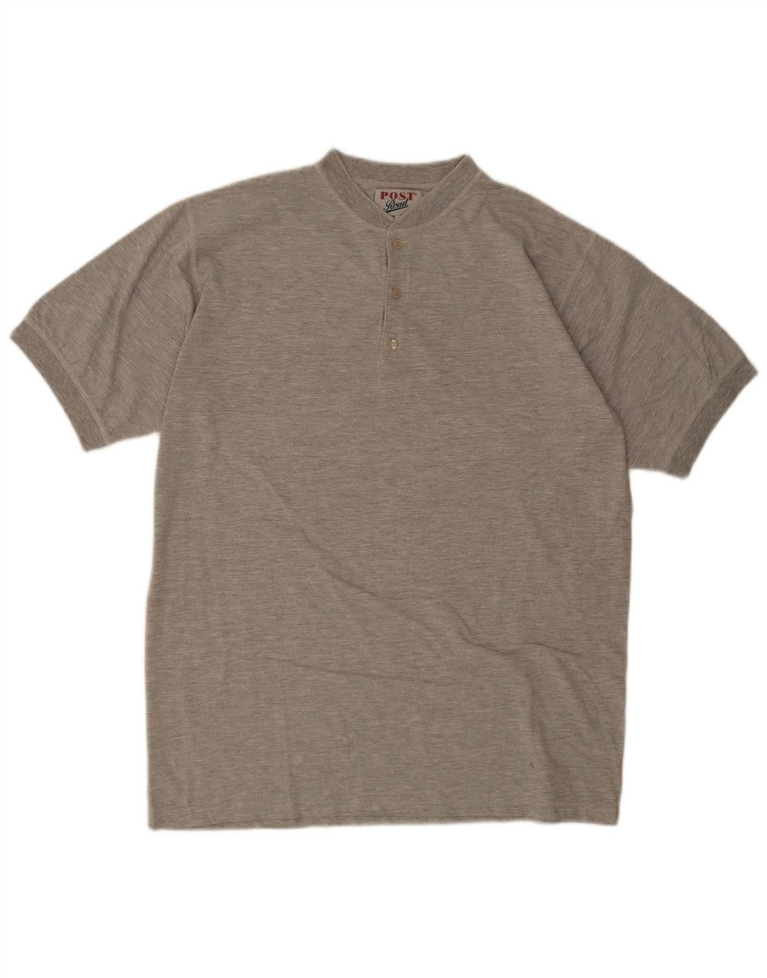 Vintage herre T-shirt Top 2XL Grå Flecked Bomuld