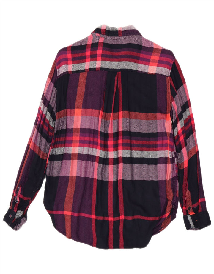 Joules Dame Flanell Shirt UK 12 Medium Black Check