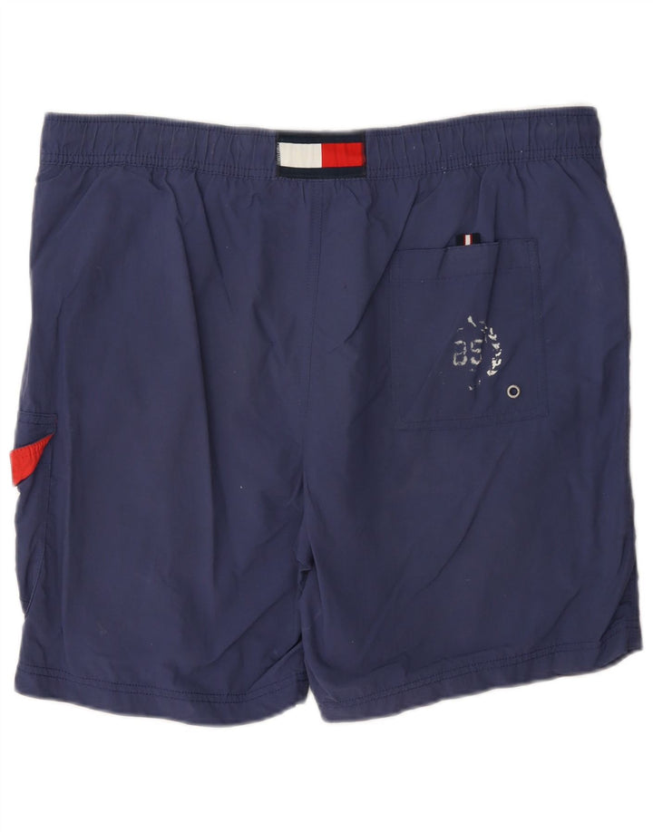 Tommy Hilfiger Herre Graphic Cargo svømmeshorts Medium Navy Blue