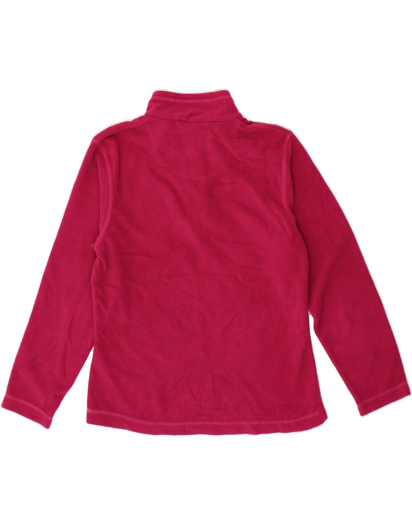 REGATTA Womens Zip Neck Fleece Jumper UK 10 Small  Pink Polyester Vintage Regatta and Second-Hand Regatta from Messina Hembry 