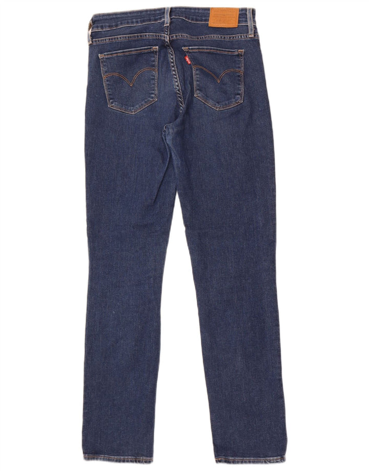 Levi's Dame 712 Slim Jeans W28 L29 Blå Bomuld