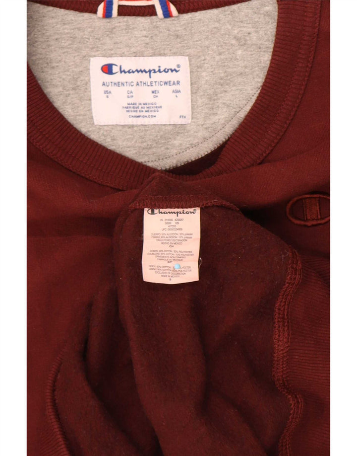 Champion Herre Sweatshirt Jumper Lille Bourgogne bomuld