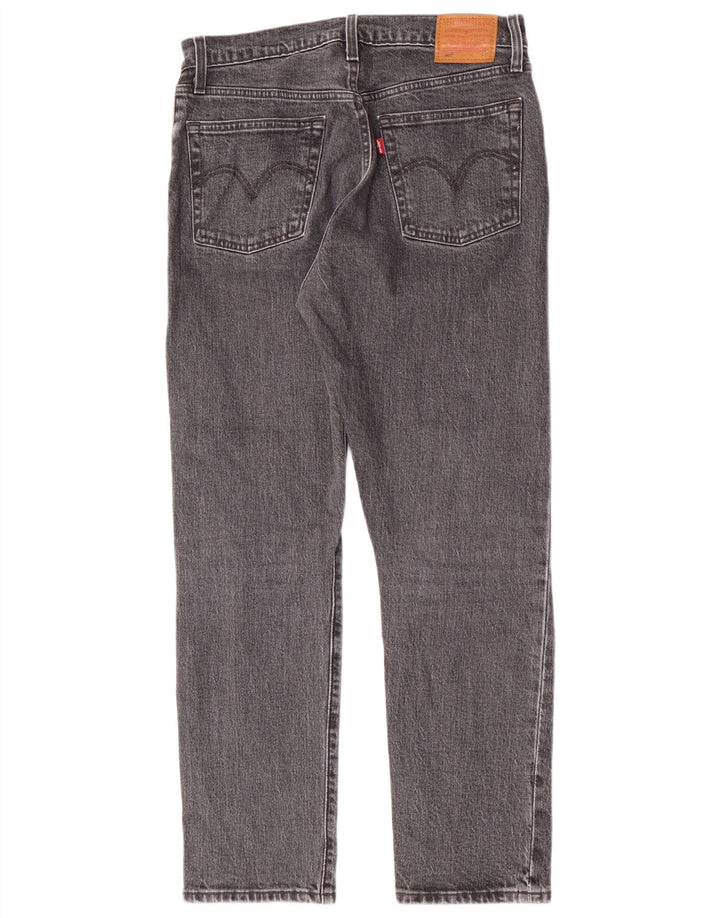 Levi's Dame 501 Straight Jeans W28 L28 Grå Bomuld