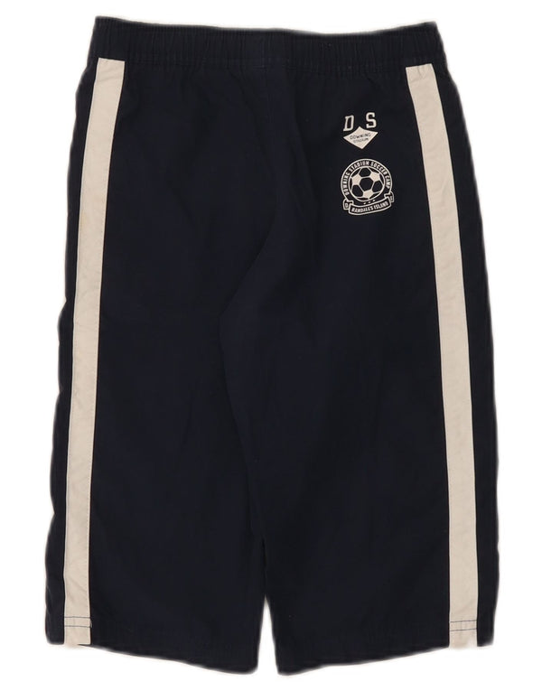 Nike Boys Graphic Sport Shorts 5-6 Years Medium Navy Blue Colourblock