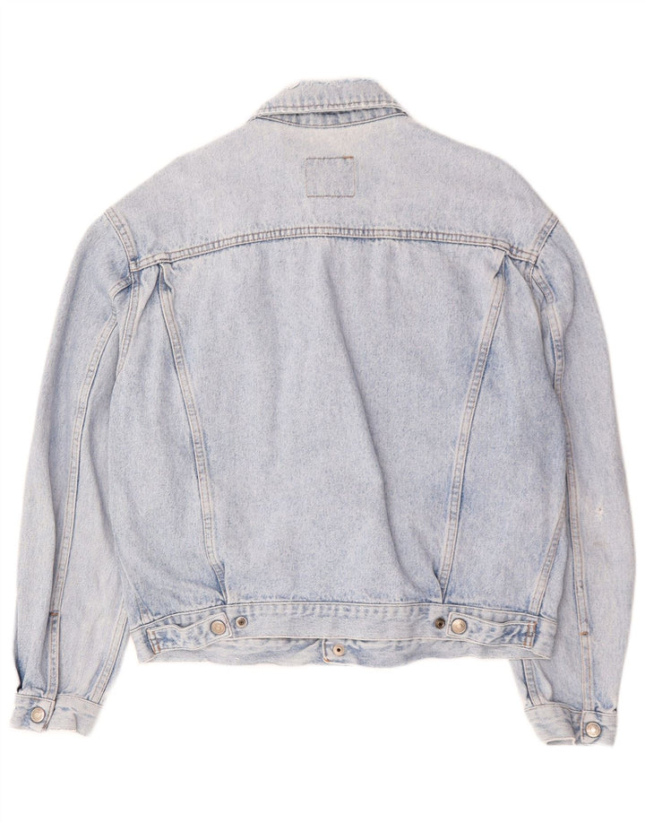 SPITFIRE Denimjakke til mænd UK 38 Medium Blue Cotton