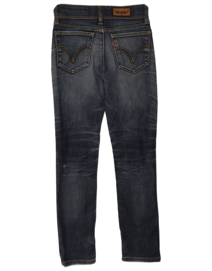 Levi's Dame 471 Slim Jeans W26 L34 Blå Bomuld