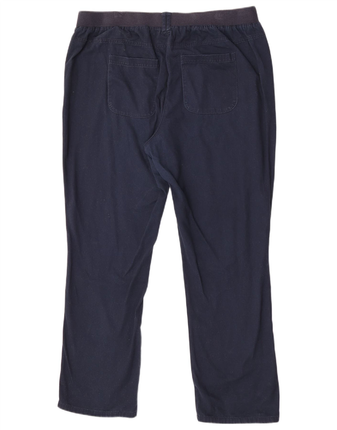 Traders lige bukser til kvinder UK 16 Large W36 L29 Navy Blue