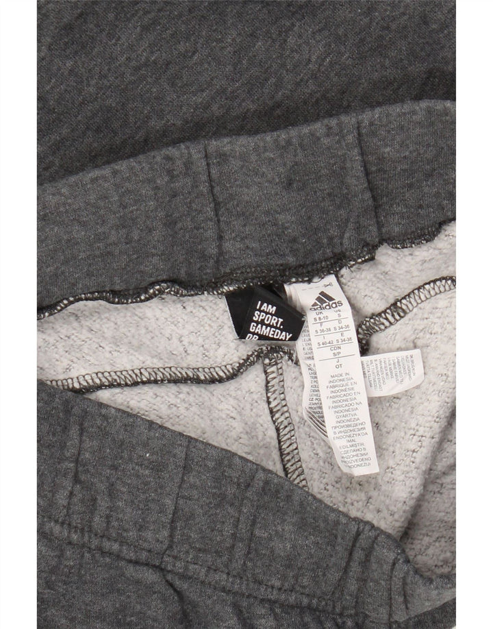 Adidas Træningsdragtsbukser til kvinder UK 8/10 Small Grey Bomuld