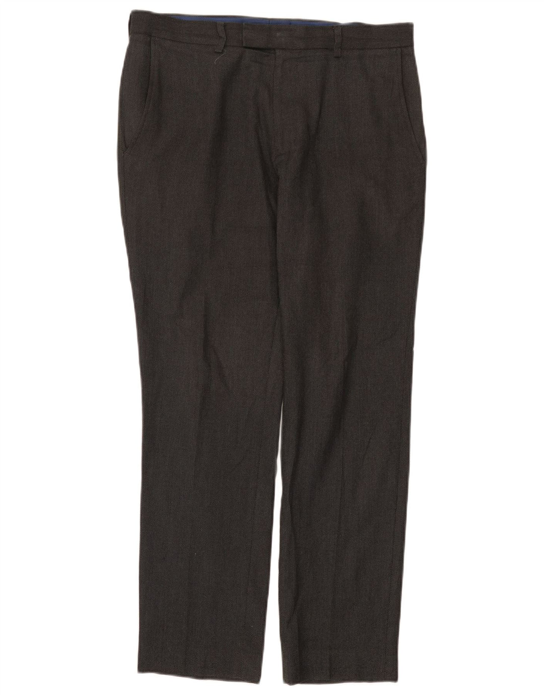 Marks & Spencer Herre Slim Suit Bukser W32 L29 Grå Polyester