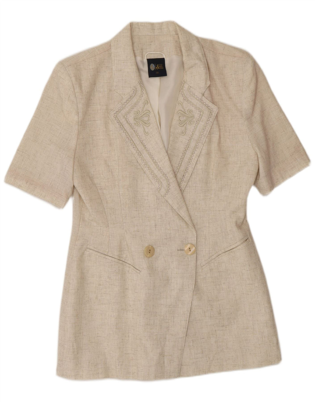 Din sjette sans kortærmede 2-delt nederdelsæt til kvinder EU 38 Medium W28 Bei