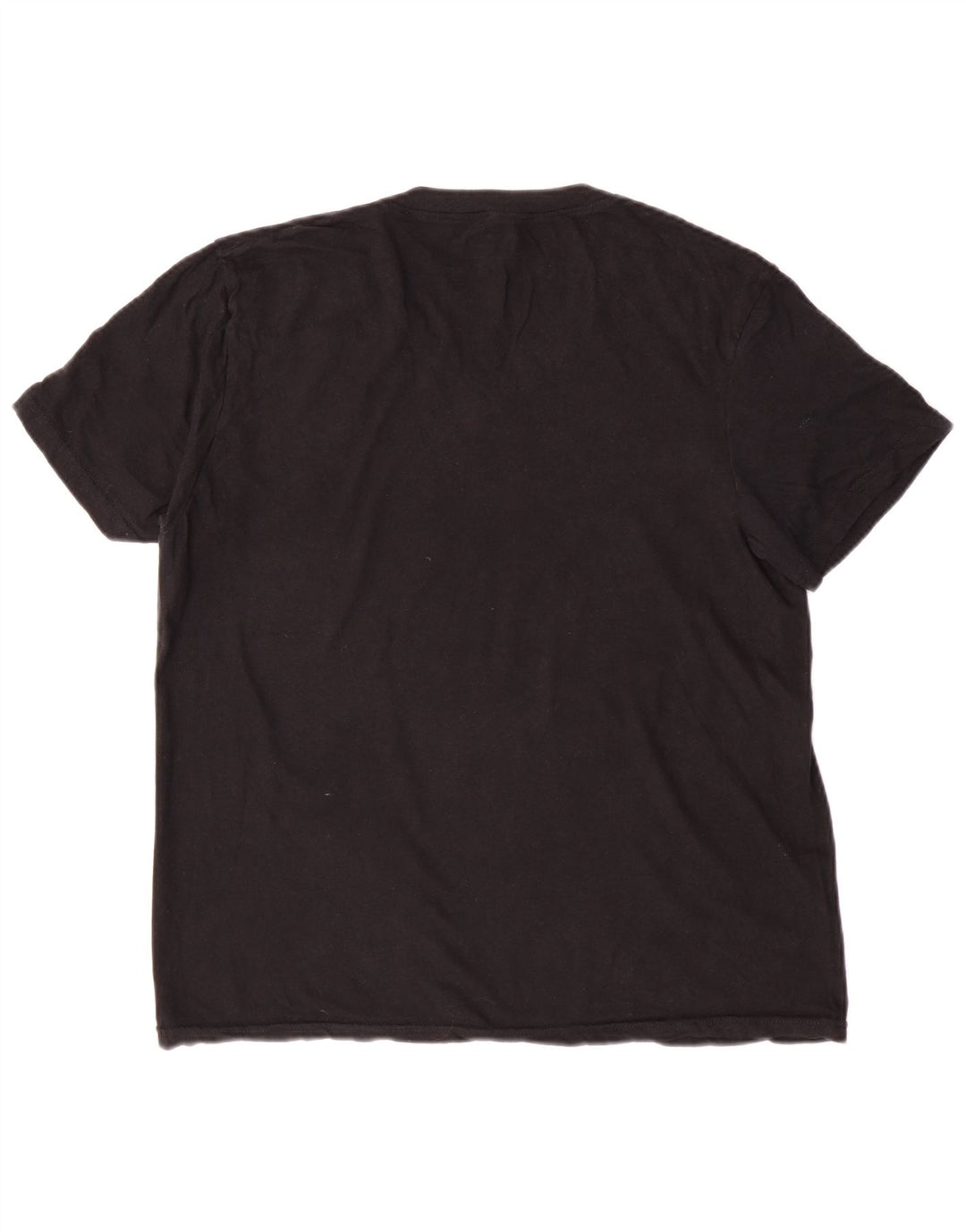 Levi's Dame T-Shirt Top UK 16 Stor Sort Bomuld Klassisk