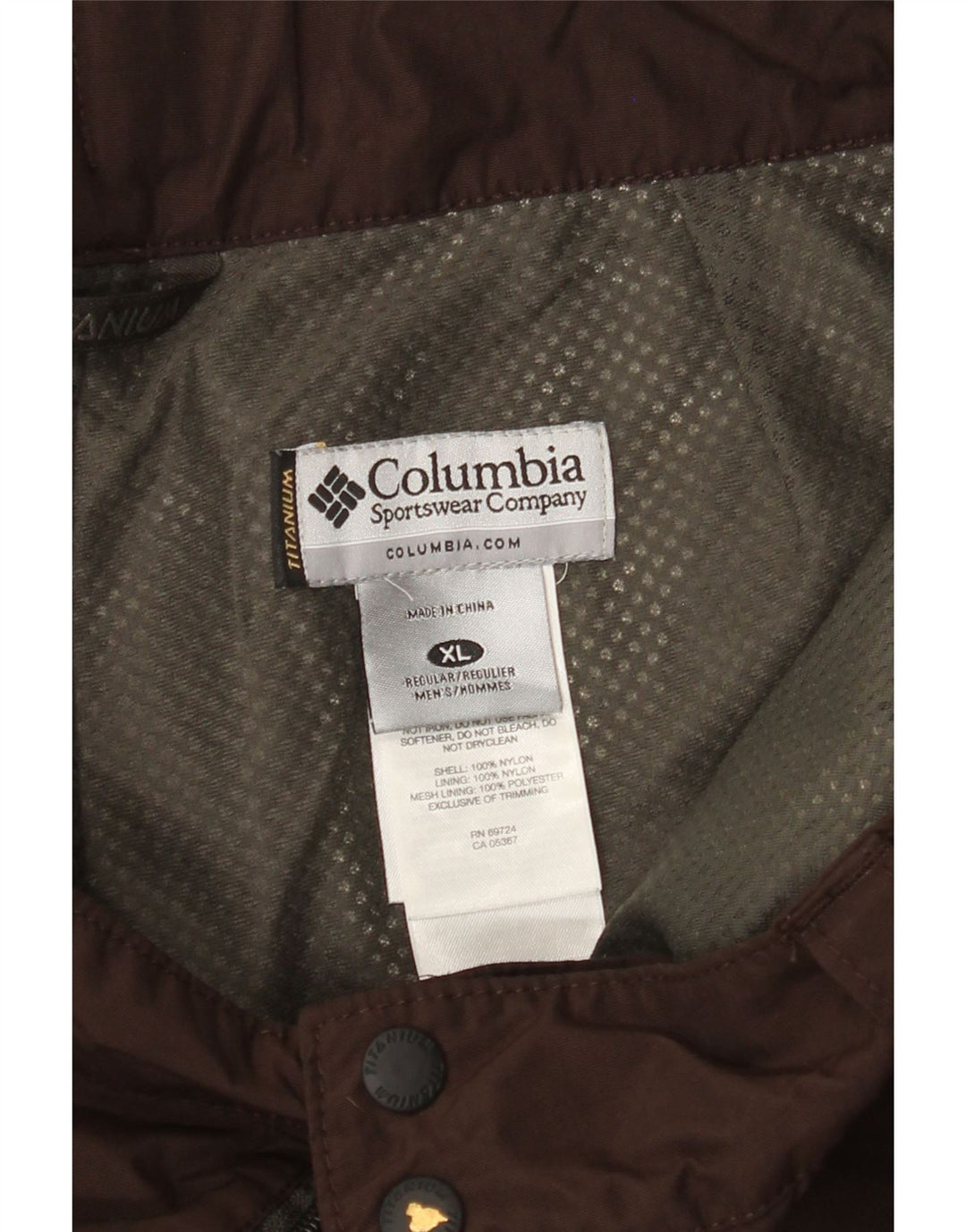 COLUMBIA Herre Omni-Tech skibukser XL brun nylon