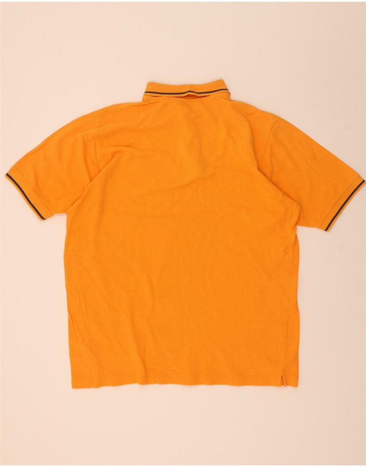 Kappa herre poloshirt 2XL orange bomuld