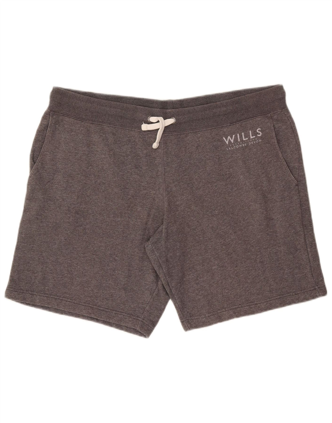 Jack Wills Herre Salcombe Devon Sportshorts XL Grå Bomuld