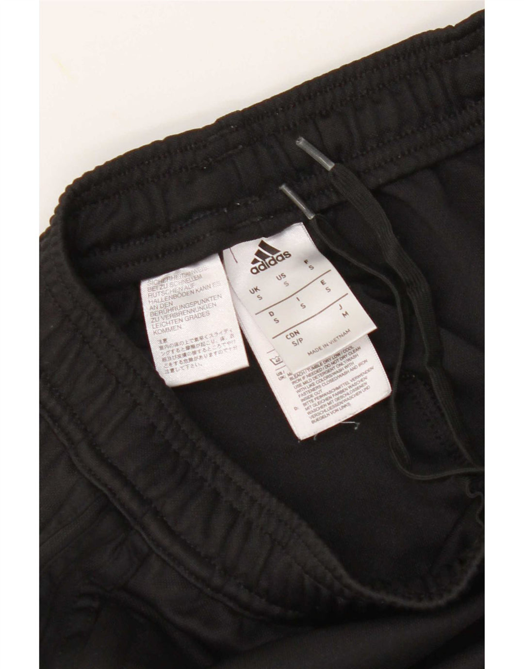 Adidas Grafisk træningsdragt bukser til mænd Lille sort polyester