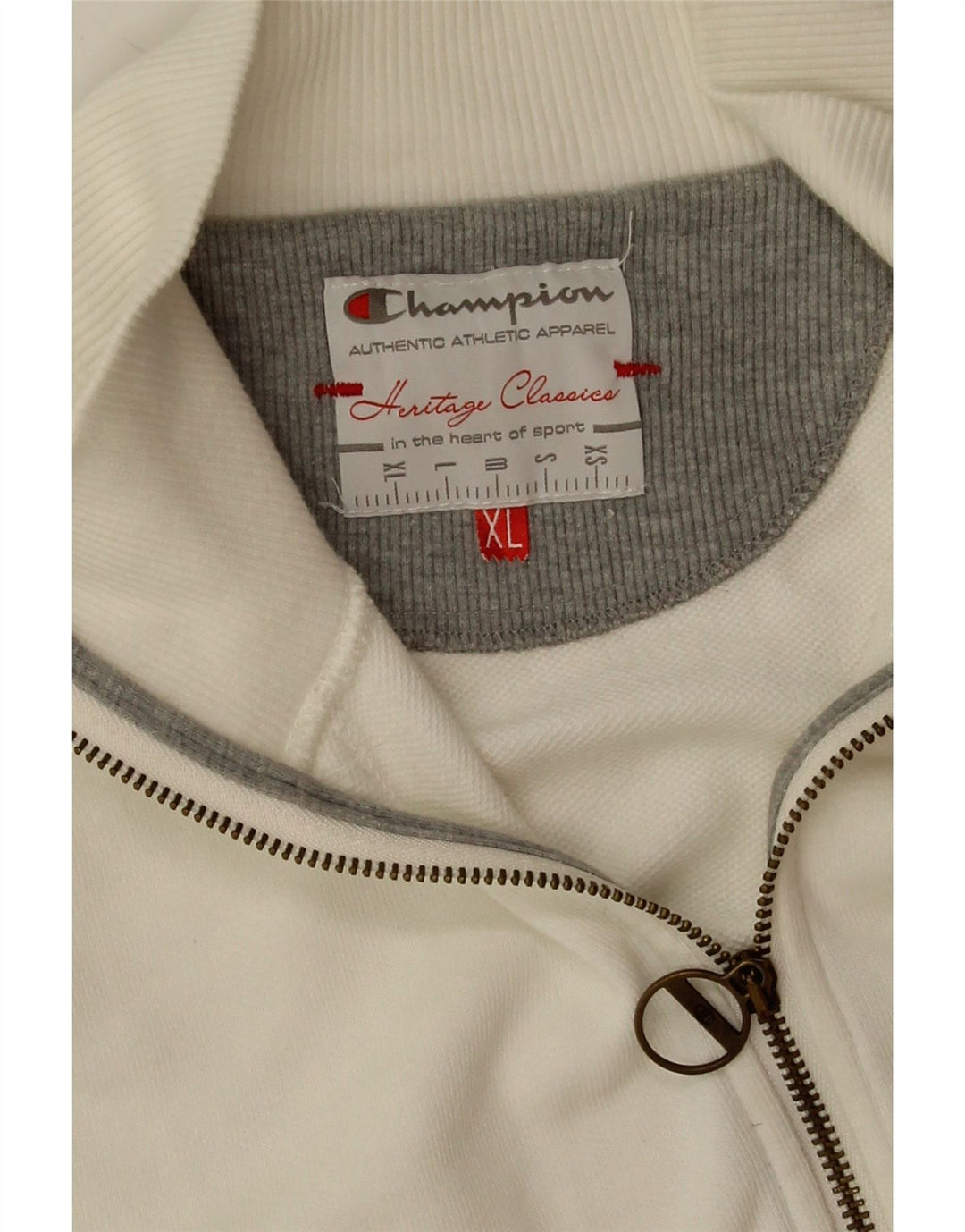 Champion Womens Heritage Classics Træningsdragt Topjakke UK 18 XL Hvid