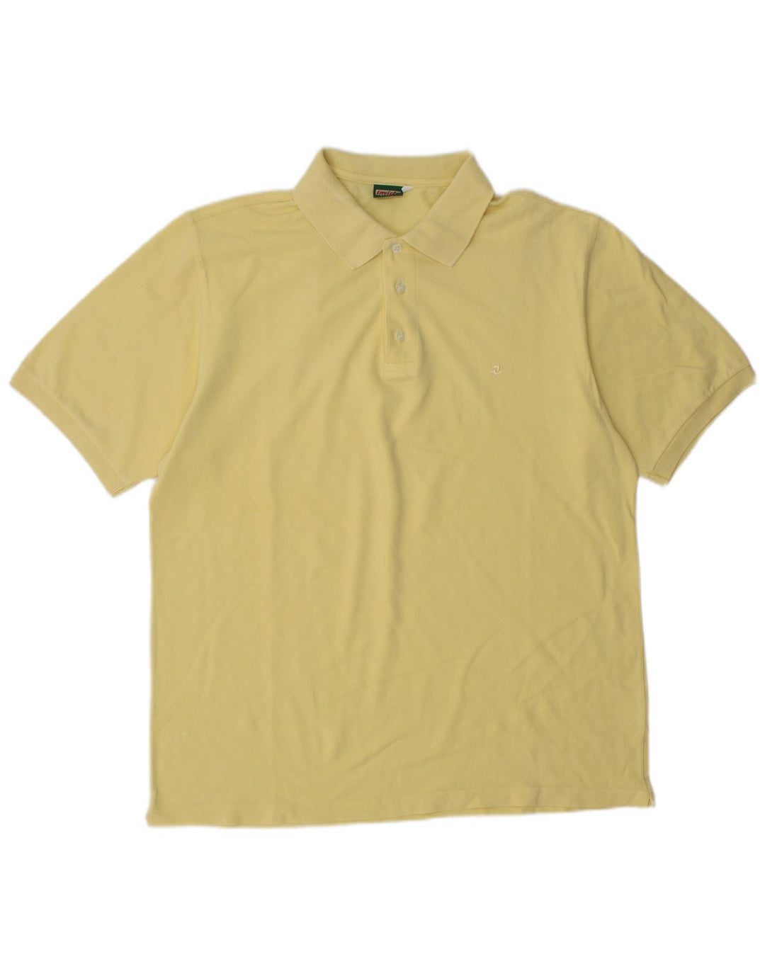 Invicta herre poloshirt stor gul bomuld