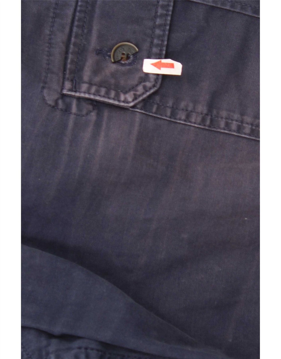 Timberland Herre Cargo Shorts W42 2XL Marineblå Bomuld