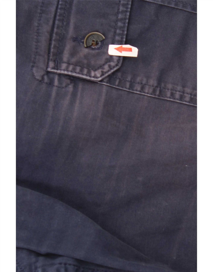 Timberland Herre Cargo Shorts W42 2XL Marineblå Bomuld