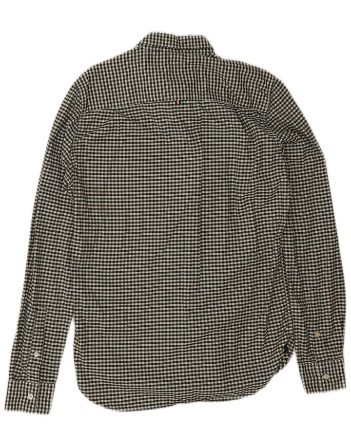 Superdry Herreskjorte Lille grøn Gingham Bomuld