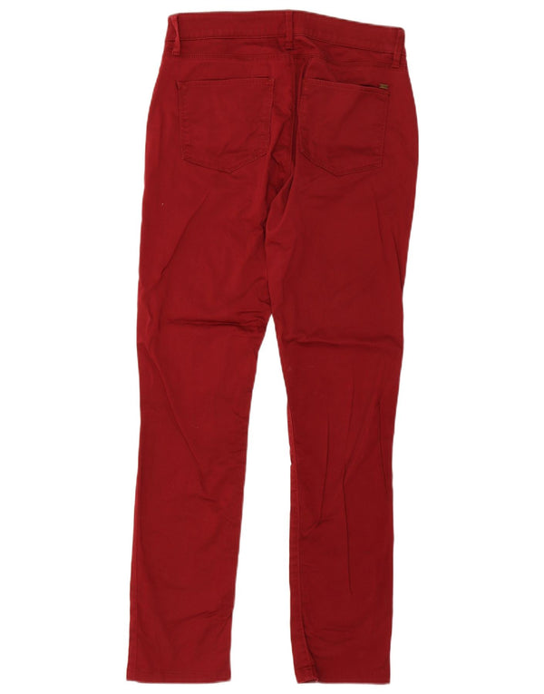 Tommy Hilfiger Herre Milan RW Slim Jeans W27 L29 Bourgogne bomuld