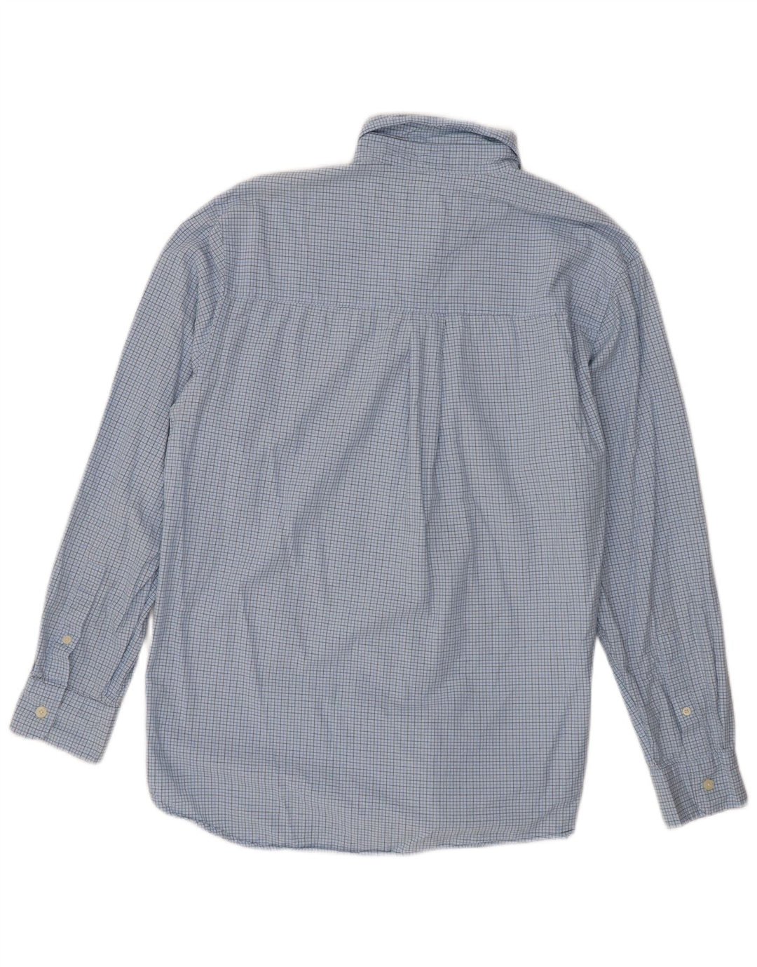 Chaps Herreskjorte Medium Blue Gingham Cotton