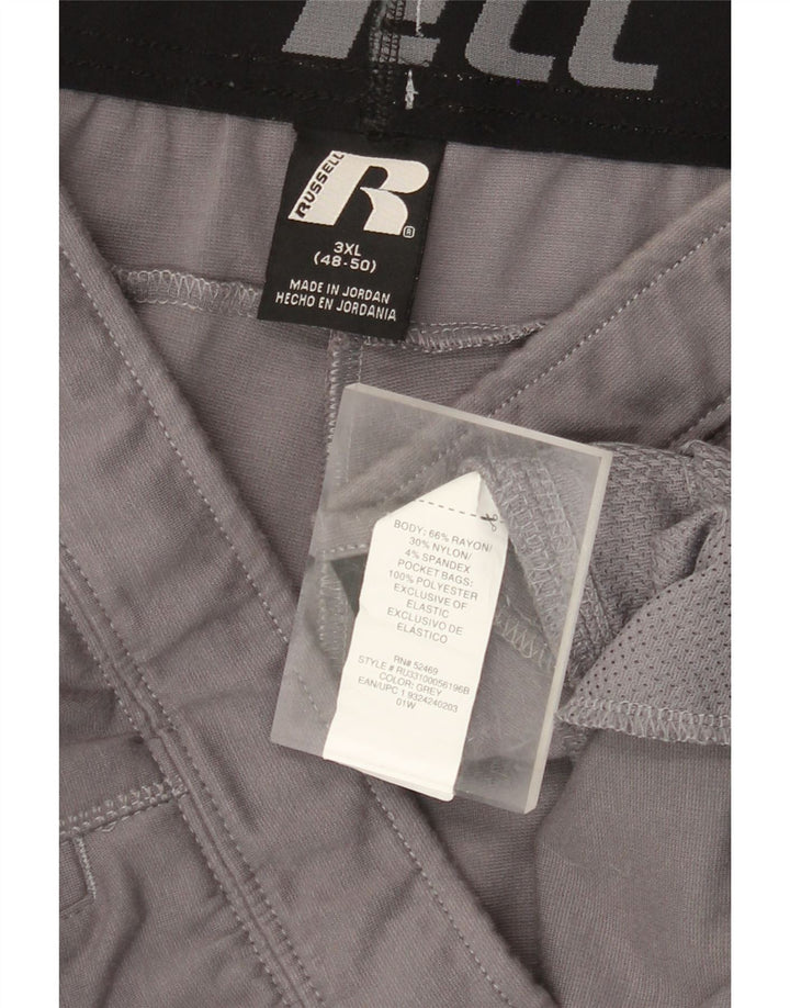RUSSELL ATHLETIC Træningsdragt bukser til mænd 3XL Grå Rayon