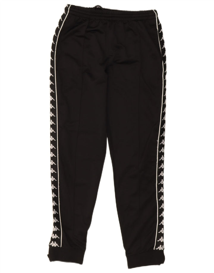 Kappa Herre grafisk træningsdragt Bukser Joggers Large Sort Polyester