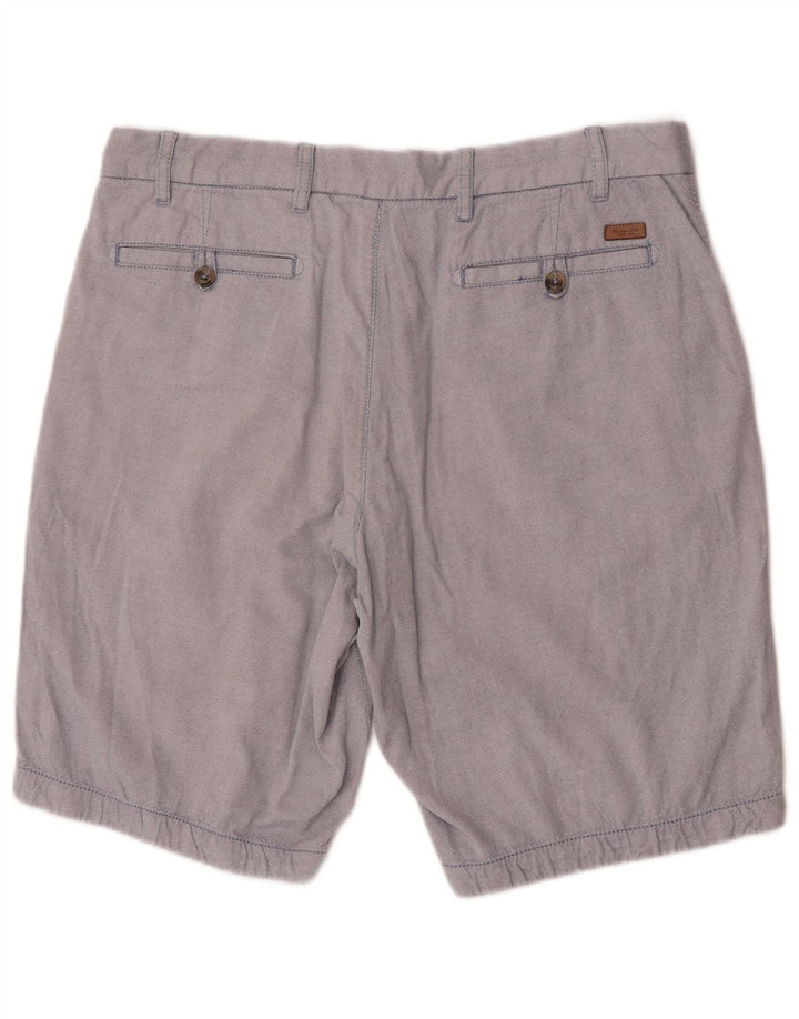 Massimo Dutti Herre Chino Shorts EU 44 Large W34 Blå