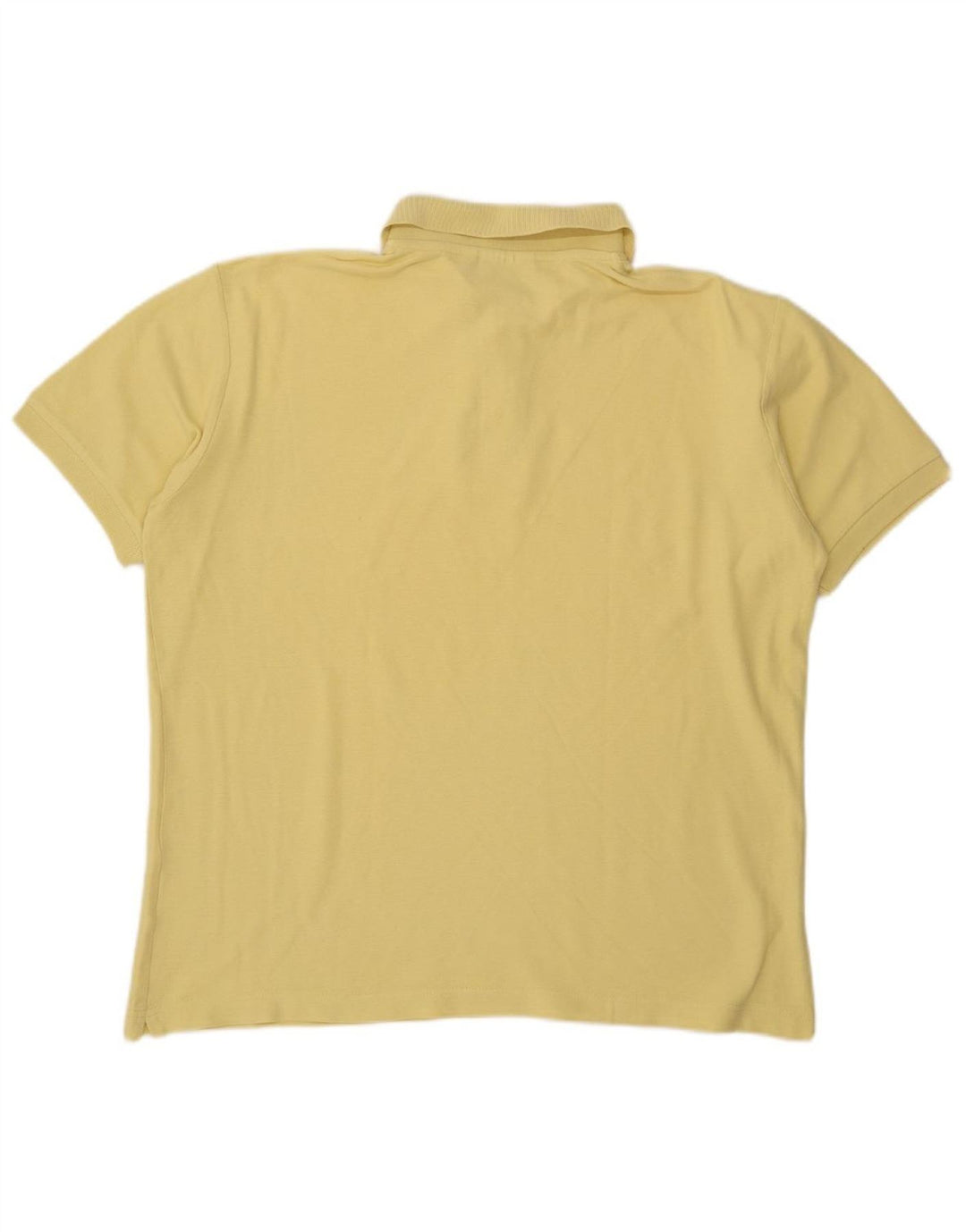 DIADORA Mens Polo Shirt IT 50 Medium Yellow