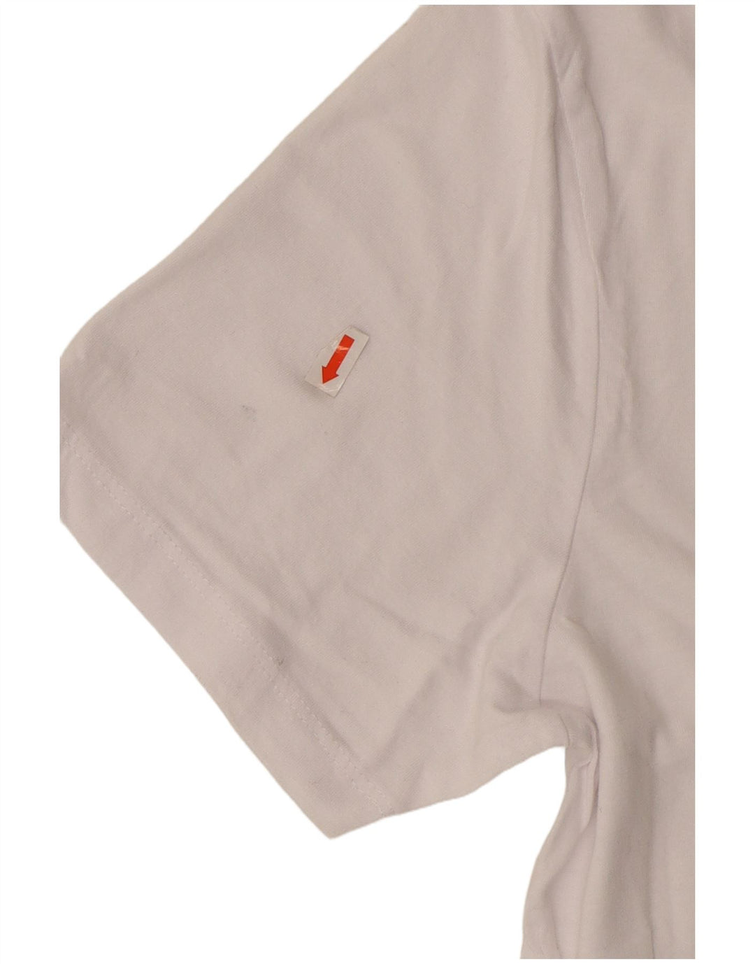 JACK & JONES Mens Graphic T-Shirt Top Medium White Cotton