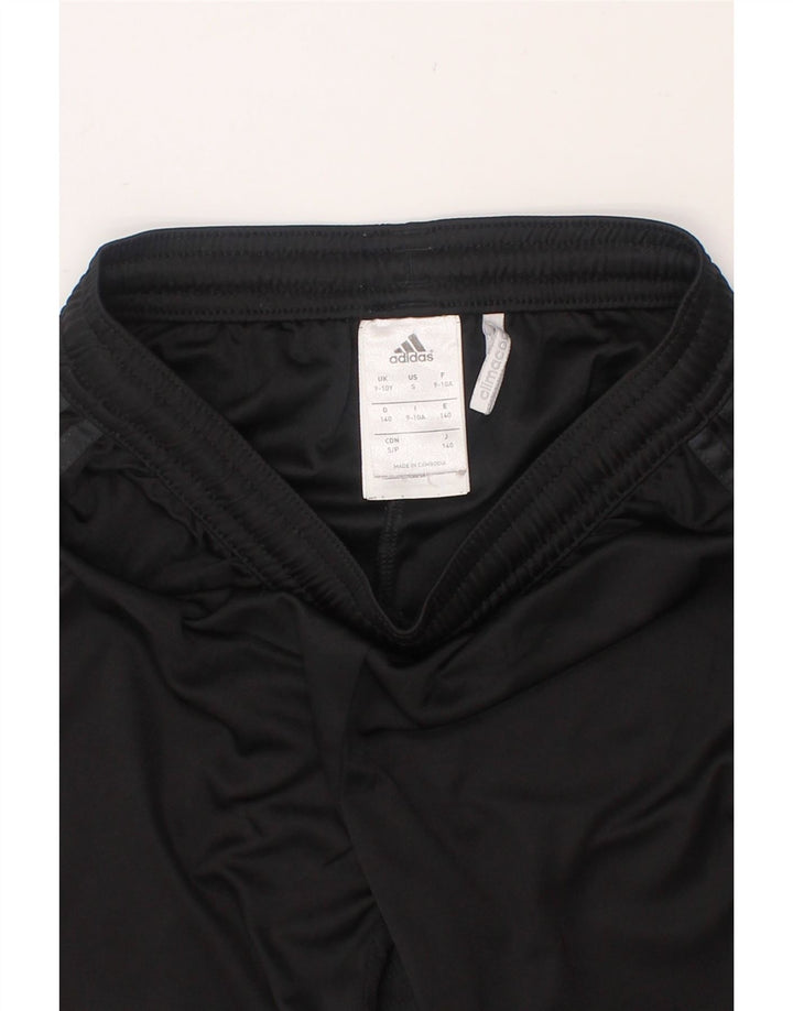 ADIDAS Boys Climacool Sport Shorts 9-10 Years  Black Polyester Vintage Adidas and Second-Hand Adidas from Messina Hembry 