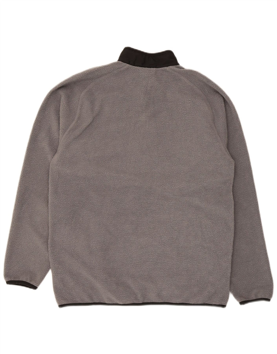 Puma Fleece Jumper med lynlås til mænd mellemgrå Colourblock Polyester