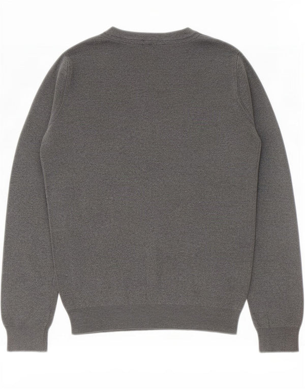 John Lewis Boys V-hals sweater 11-12 år Grå bomuld