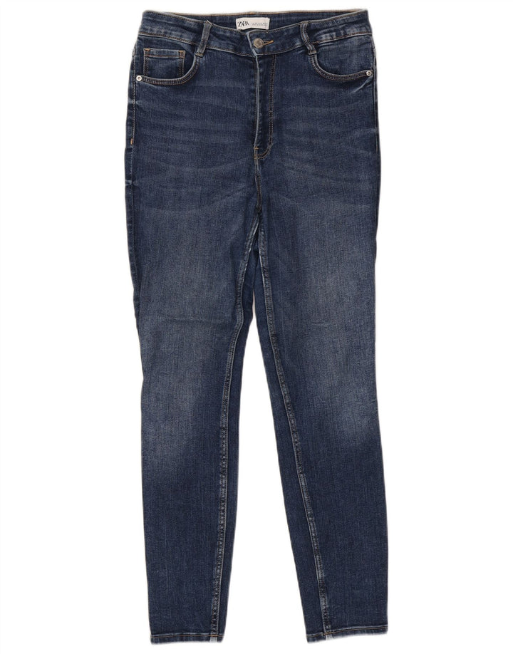 Zara Dame Skinny Jeans EU 40 Medium W30 L27 Blå