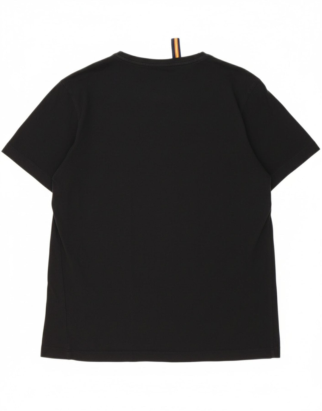K-WAY Womens T-Shirt Top UK 16 Large Black Cotton