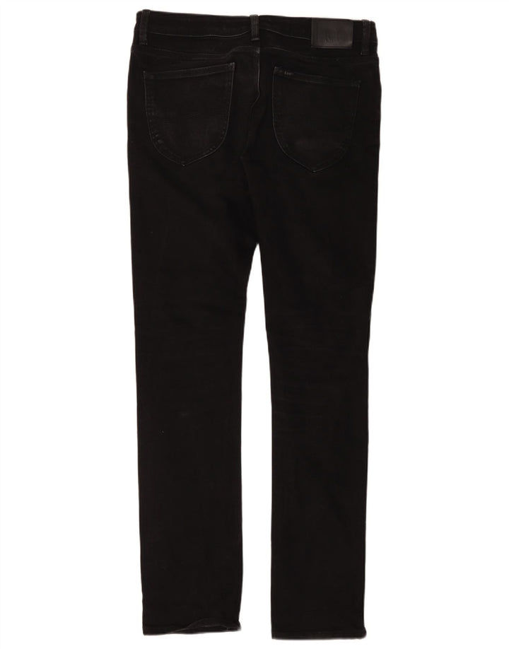 Lee Dame Slim Jeans W34 L33 Sort Bomuld